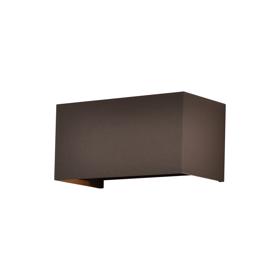 Davos Rust Brown Exterior Lights Mantra Fusion Directional Wall Lights Davos Rust Brown Exterior Lights Mantra Fusion Directional Wall Lights